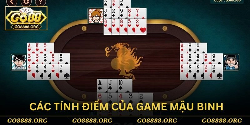 Cách tính điểm của game mậu binh trên Go88