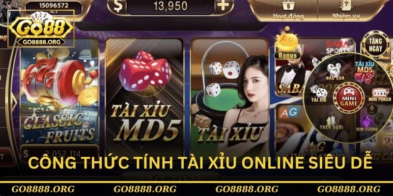 công thức tính tài xỉu online